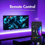 LogiLink Smart RGB+CCT (RGB + varm-kald hvit) lysstripe 5m WiFi Tuya LogiLink Smart RGB+CCT (RGB + varm-kald hvit) lysstripe 5m WiFi Tuya