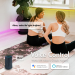 LogiLink Smart RGB+CCT (RGB + varm-kald hvit) lysstripe 5m WiFi Tuya LogiLink Smart RGB+CCT (RGB + varm-kald hvit) lysstripe 5m WiFi Tuya