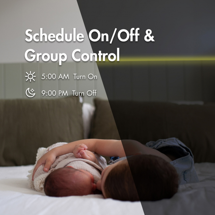 LogiLink Smart digital RGB LED-stripe adresserbar 400 lm 5m LED WiFi Tuya