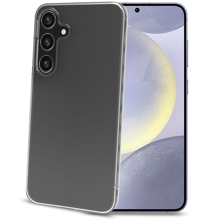 Celly Gelskin TPU-deksel Galaxy S25+ Transparent