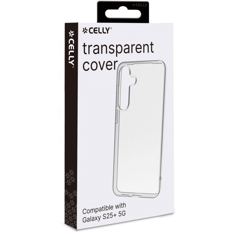 Celly Gelskin TPU-deksel Galaxy S25+ Transparent