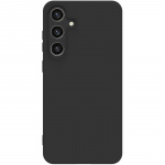 Celly Cromo Soft gummideksel Galaxy S25+ Svart