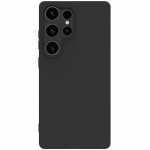 Celly Cromo Soft gummideksel Galaxy S25 Ultra Black