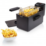 Princess Frityrgryte 3l 182727 Rustfritt stål. Svart