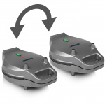 Princess Boblevaffeljern 132465 Ø 20 cm - Rotasjonsfunksjon Princess Boblevaffeljern 132465 Ø 20 cm - Rotasjonsfunksjon