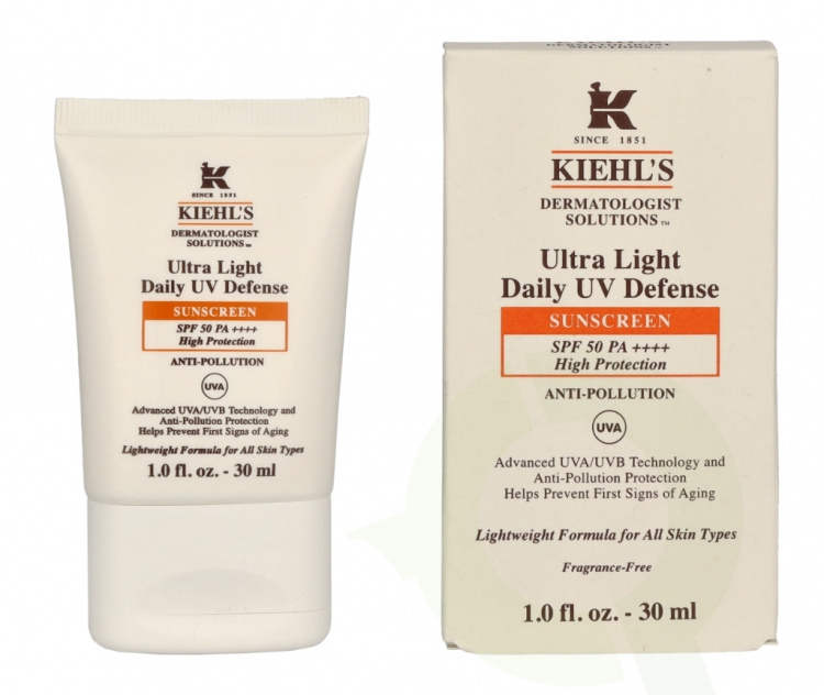 Kiehl\'s D.S. Ultra Light Daily UV Defense Sunscreen SPF50 30 ml