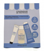 Compagnie De Provence Velvet Seaweed Discovery Kit 75 ml Marseille flytende såpe 30 ml/håndkrem 30 ml/sorbetkrem 15 ml