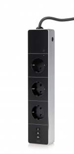 Eve Home Eve Energy Strip - Smart trippel stikkontakt og strømmåler med Apple HomeKit-teknologi Eve Home Eve Energy Strip - Smart trippel stikkontakt og strømmåler med Apple HomeKit-teknologi