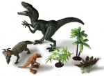 Animal Universe Dinosaursett med lys og lyd - Velociraptor (525006)