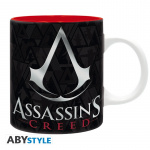 Abysse ASSASSIN\'S CREED - Krus - 320 ml - Crest svart og rød - subli x2
