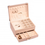 Gillian Jones Stort smykkeskrin med sløyfe - Rosa - Large