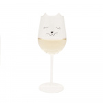 Winkee Cat Wine Glass - Vinglass med katt