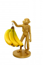 Winkee Fruktholder - Monkey Bananholder - Gull