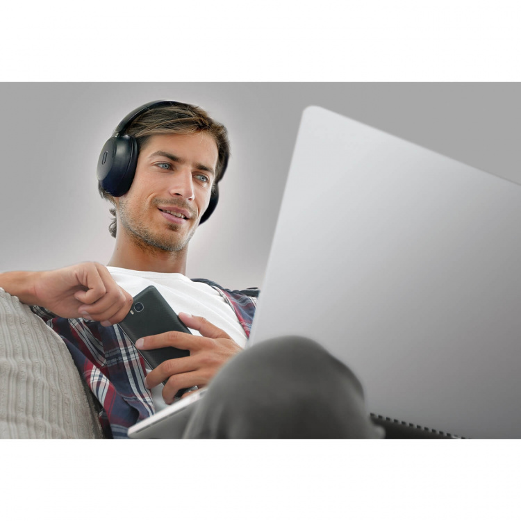 MIXX Hodetelefon StreamQ TV Svart