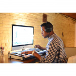 Koss Hodetelefon UR20 Kablet Svart Koss Hodetelefon UR20 Kablet Svart