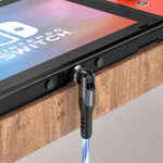 STATIK Kabel PowerPivot Pro Glowing LED USB-C Til USB-C 1m