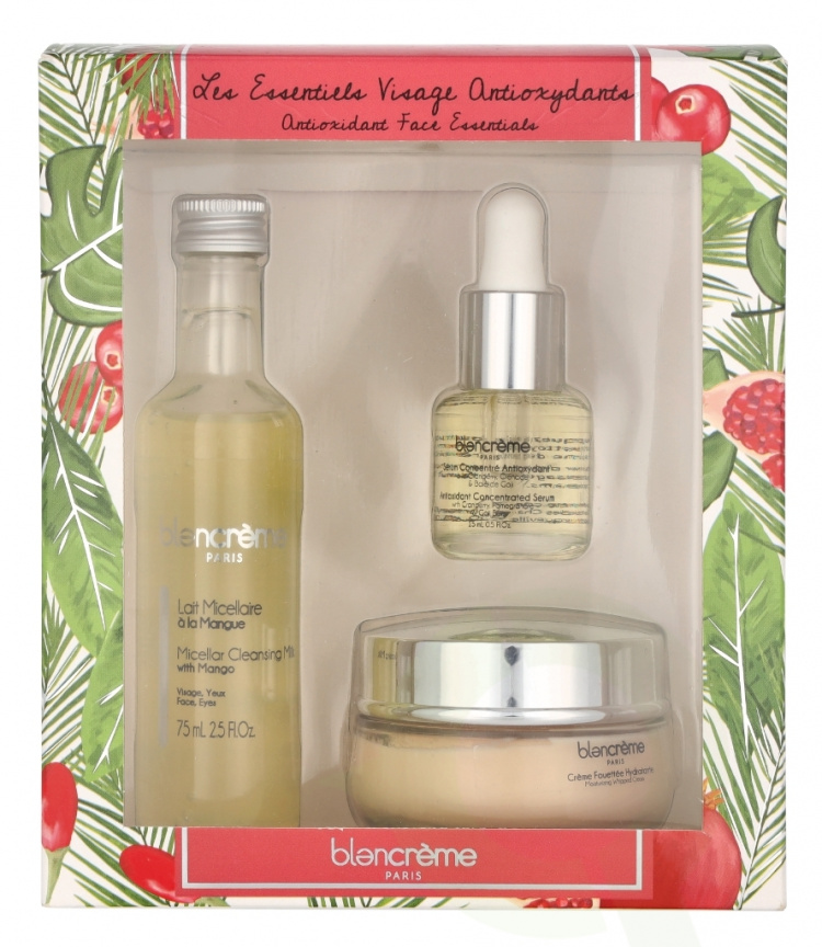 Blancreme Antioxidant Facial Trio Set 3-delt krem/melk/serum