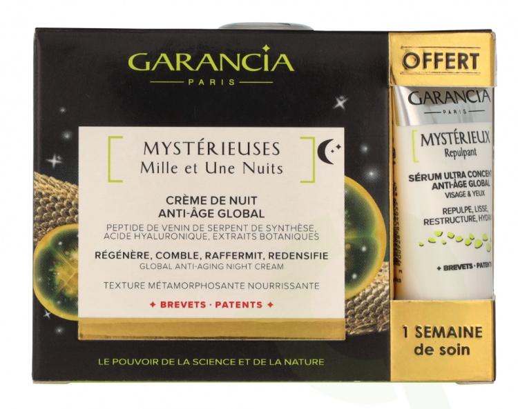 Garancia Mysterious Thousand And Ond Days Set 35 ml Anti-Aging Night Cream 30 ml/Anti-Aging Serum 5 ml