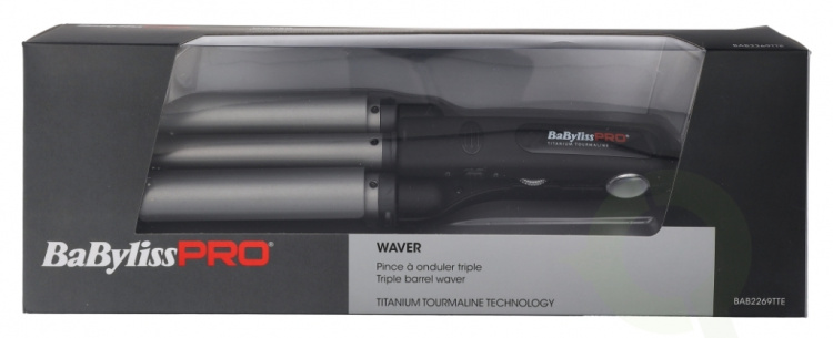 Babyliss Pro BAB2269TTE Titanium Tourmaline Wave Tongs 1 stk