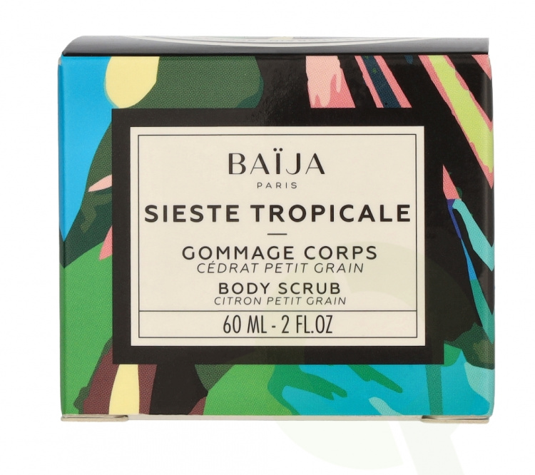 Baija Paris Baija Sieste Tropicale Body Scrub 60 ml Citron Petit Grain