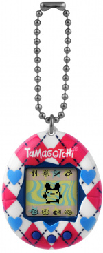 Tamagotchi Argyle hjerte(P2) (42981)