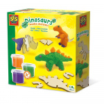 SES Creative Dough - Dinosaurer skjelett av tre - (S00418)