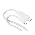 Targus Hyper - 4K USB-C til HDMI-kabel - hvit