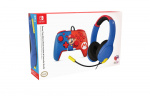 PDP Gaming Mario-pakke - Airlite-hodesett og Mario Power Pose-kontroller