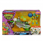 Teenage Mutant Ninja Turtles Turtles Mutant Mayhem - Kjøretøy med figur - Leonardo