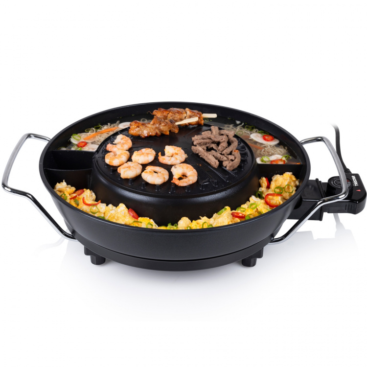 Tristar Korean Grill PZ-9131 Elektrisk gryte Ø 24 cm 1800W 3l
