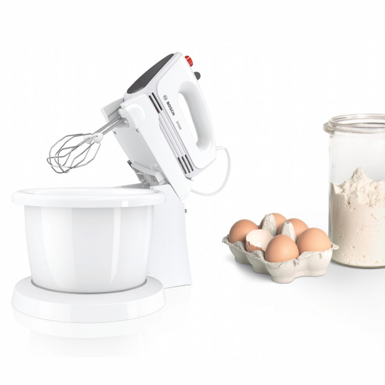 Bosch Elektrisk visp med roterende skål MFQ2600G 375W