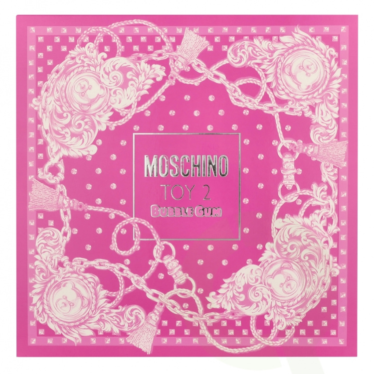 Moschino Toy 2 Bubble Gum Giftset 80 ml Edt Spray 30ml/Body Lotion 50ml
