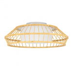 Eglo Yuku-Z taklampe bambus Ø46 - RGB + TW - Zigbee, Bluetooth