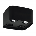 Eglo Caminales-Z taklampe svart 24x24 - RGB + TW - Zigbee, Bluetooth