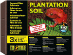 Exoterra Plantation Soil 3 X 8,8L Tropisk substrat - (222.5091)