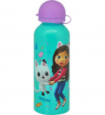 Gabby\'s Dollhouse Euromic - Vannflaske i aluminium (500 ml) - Gabbys dukkehus (033708717G)