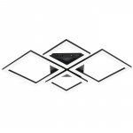 Eglo Paranday-Z taklampe m/firkanter svart 47x43 - TW - Zigbee, Bluetooth Eglo Paranday-Z taklampe m/firkanter svart 47x43 - TW - Zigbee, Bluetooth