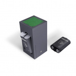 NACON Xbox Dual Charger Box Offisiell lisens / svart