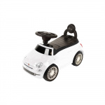 Babytrold Fiat 500 - Kjørbar bil - Hvit (20-42FI-H)