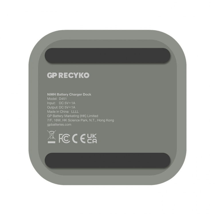 GP Batterilader Everyday Charger B441 + D451 4xAA 2100mAh