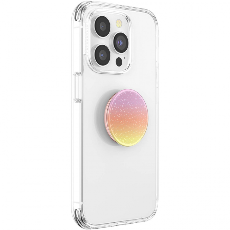 PopSockets Mobilholder PopGrip Original Glitter Aura Sunrise