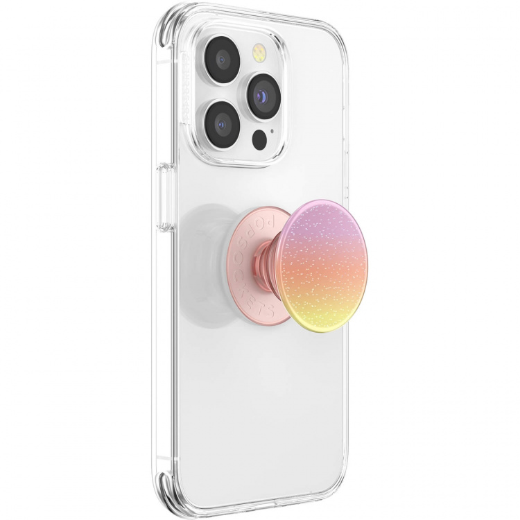 PopSockets Mobilholder PopGrip Original Glitter Aura Sunrise