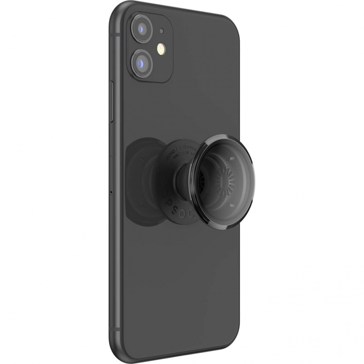 PopSockets Mobilholder PopGrip Original Translucent Black Smoke