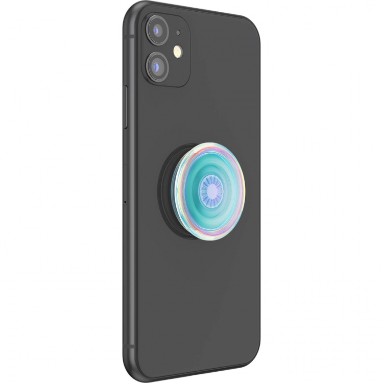 PopSockets Mobilholder PopGrip Original Clear Iridescent
