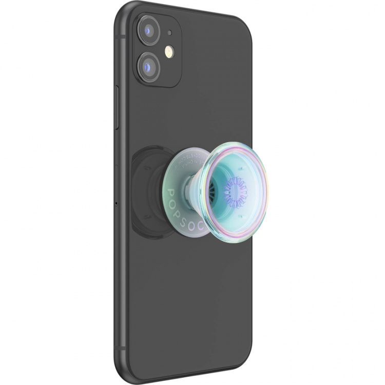 PopSockets Mobilholder PopGrip Original Clear Iridescent