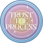 PopSockets Telefongrep Trust The Process Originalt PopGrip