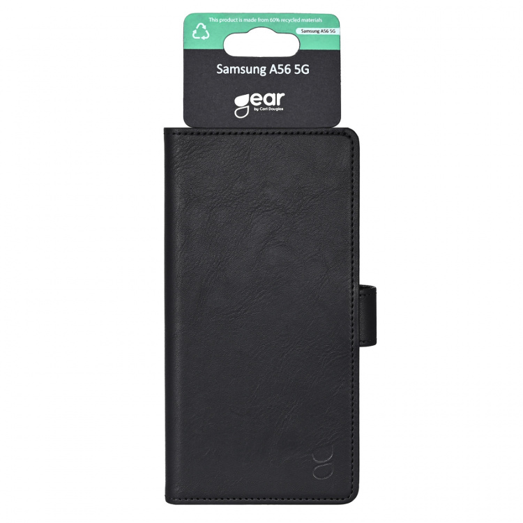 Gear Mobil Lommebok Samsung A56 5G Klassisk 3 Kort Resirkulert Svart Gear Mobil Lommebok Samsung A56 5G Klassisk 3 Kort Resirkulert Svart