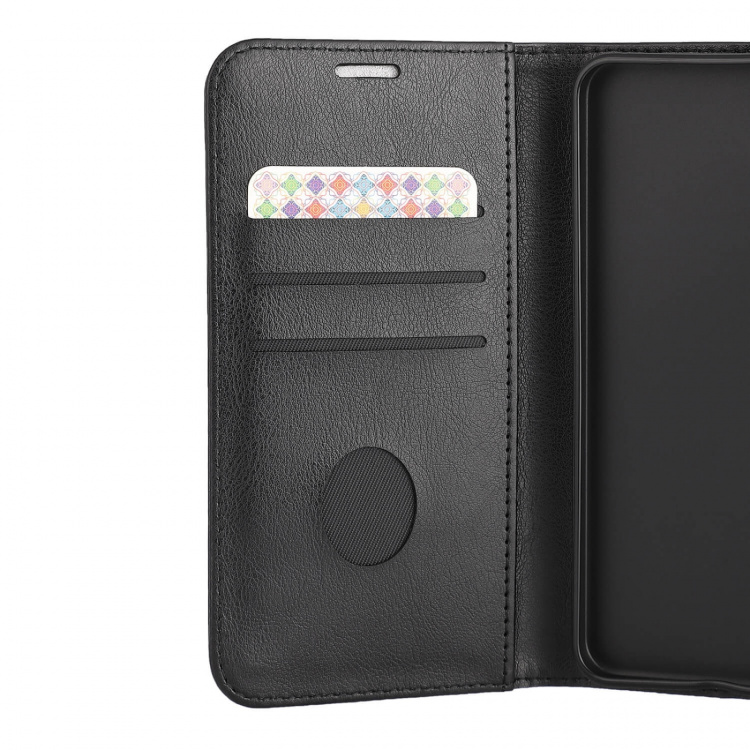 Radicover Telefonveske Samsung A26 5G Flipcover Anti Radi RFID 3 Kort Svart PU