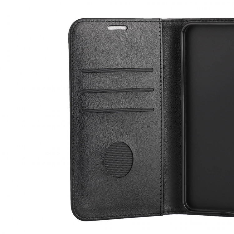 Radicover Telefonveske Samsung A56 5G Flipcover Anti Radi RFID 3 Kort Svart PU Radicover Telefonveske Samsung A56 5G Flipcover Anti Radi RFID 3 Kort Svart PU