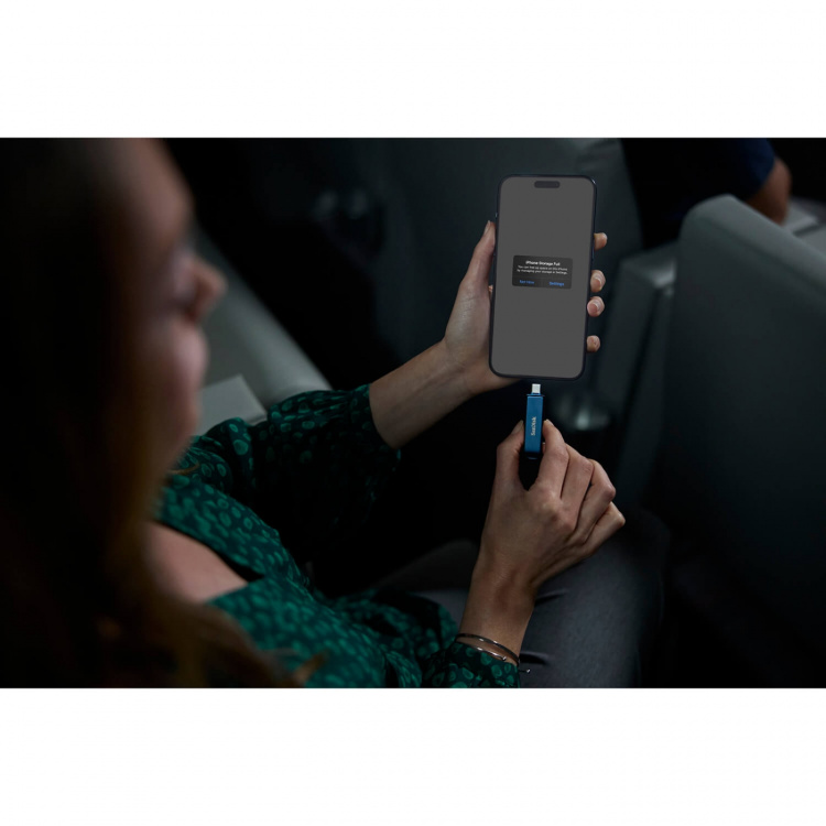 SanDisk USB-stasjon Phone Drive 64 GB SanDisk USB-stasjon Phone Drive 64 GB